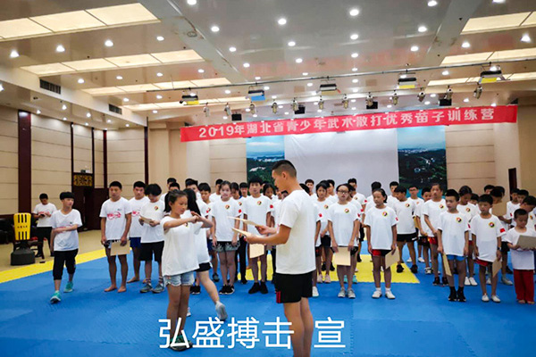 2019湖北省武术散打优秀苗子夏训营10