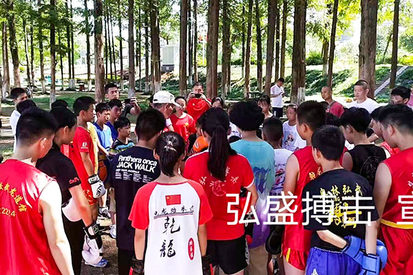 2019湖北省武术散打优秀苗子夏训营5
