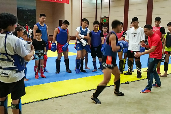 2019湖北省武术散打优秀苗子夏训营8